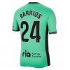 Atletico Madrid Pablo Barrios #24 Tredje Tröja 2023-24 Korta ärmar